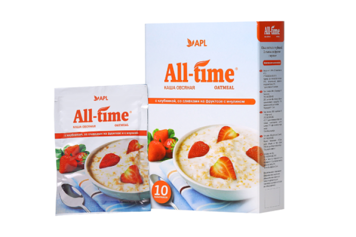 Terci de ovăz cu căpșuni